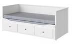 bedbank met 3 lades, Huis en Inrichting, Ophalen, Gebruikt, Tweepersoons, 80 cm
