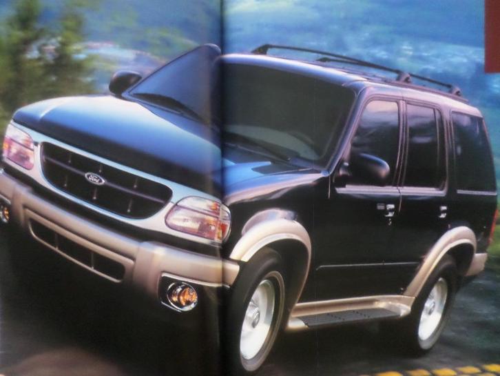 Ford Expedition Excursion Escape Explorer 2001 Brochure, Boeken, Auto's | Folders en Tijdschriften, Ford, Ophalen of Verzenden