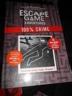 Escape Game 3 aventures 100% crime ( Neuf), Hobby & Loisirs créatifs, Enlèvement ou Envoi