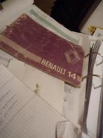 Instructie boekje Renault 14, Ophalen of Verzenden