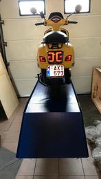 Motoheftafel motobrug moto werktafel, Ophalen, Zo goed als nieuw