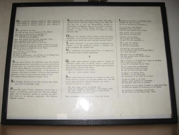 Canonbord / misbord, Antiek en Kunst, Antiek | Religieuze voorwerpen, Ophalen of Verzenden