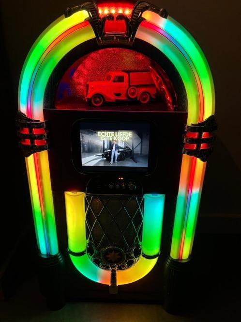 LED Jukebox Wurlitzer design met touchscreen paneel, Audio, Tv en Foto, Home Cinema-sets, Zo goed als nieuw, Overige systemen