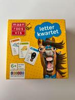 Letterkwartet, Hobby en Vrije tijd, Gezelschapsspellen | Kaartspellen, Ophalen, Zo goed als nieuw