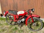 Moto Guzzi Cardellino Lusso, Motoren, 73 cc, 11 kW of minder, 1 cilinder, Minimaal motorrijbewijs A1