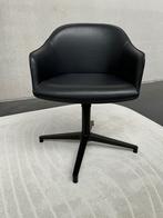 Vitra Softshell Leder Chair (Nieuw in verpakking), Huis en Inrichting, Stoelen, Ophalen, Modern design, Zwart, Nieuw