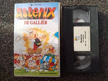 VHS video cassette stripfiguur Asterix en Obelix De Galliër, Alle leeftijden, Ophalen of Verzenden, Zo goed als nieuw, Science Fiction en Fantasy