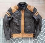 GUNS premium leren motorjas vintage look - Bruin - 54 (XL), Motoren, Kleding | Motorkleding, Heren, Jas | leer, GUNS, Tweedehands