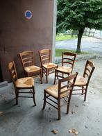 chaises, Maison & Meubles, Enlèvement, Comme neuf, Bois, Cinq, Six Chaises ou plus