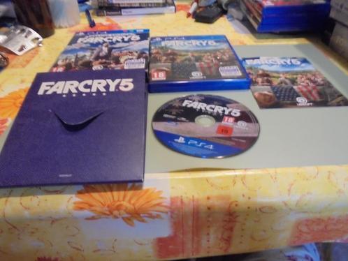Playstation 4 Farcry 5 Deluxe editieon (CIB), Games en Spelcomputers, Games | Sony PlayStation 4, Gebruikt, 1 speler, Vanaf 18 jaar