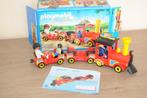 playmobil 5549 compleet trein kermis, Kinderen en Baby's, Complete set, Ophalen of Verzenden, Zo goed als nieuw