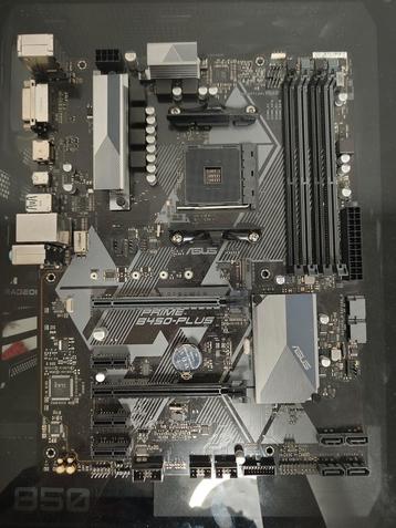 Asus prime b450 plus met Ryzen 2600 beschikbaar voor biedingen