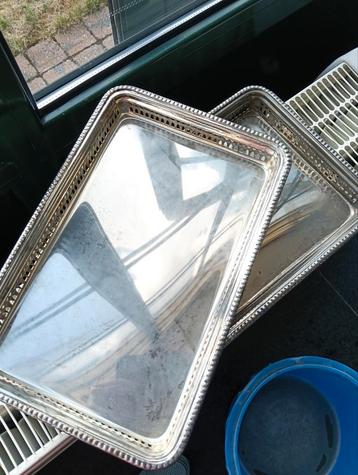 Plat en argent. 2 pièces, Enlèvement ou Envoi