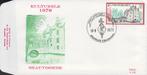 1979 - BELGIË - FDC Culturele Uitgifte [Y&T 1936] + BRUSSEL, Postzegels en Munten, Postzegels | Europa | België, Met envelop, Verzenden
