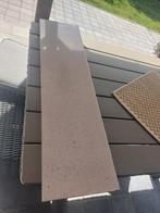 Tablet in marmer in beige, Doe-het-zelf en Bouw, Overige Doe-Het-Zelf en Bouw, Ophalen, Gebruikt