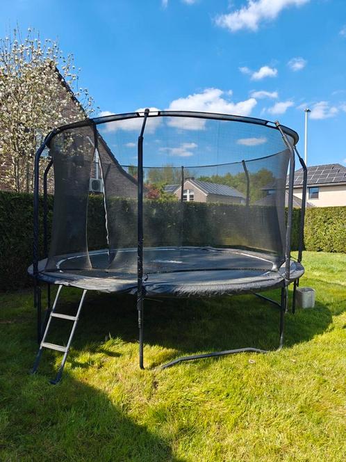 Trampoline Salta Premium Black 427cm +reserve doek en net, Kinderen en Baby's, Speelgoed | Buiten | Trampolines, Ophalen