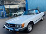 Mercedes-Benz SL 380 * V8 * CABRIOLET * AUTOMAAT * LEDER, Auto's, Automaat, Cabriolet, Wit, Leder