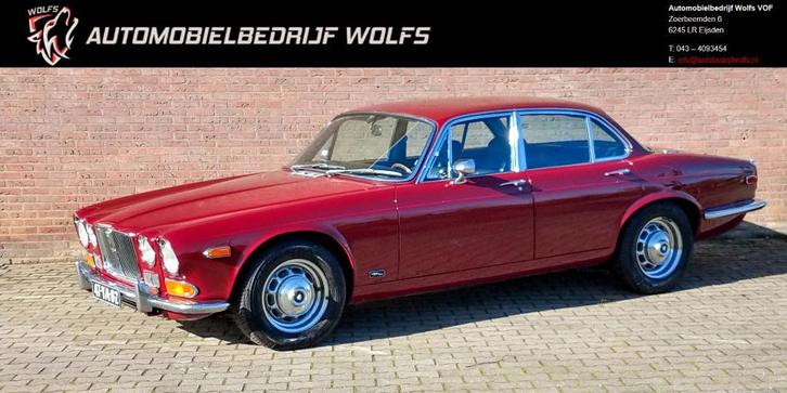 Jaguar XJ-12, Auto's, Jaguar, Bedrijf, Te koop, XJ, Benzine, Automaat, Rood, Zwart, Leder, Ophalen