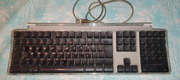 Clavier Apple Pro vintage M7803 avec dessus noir à 109 fils