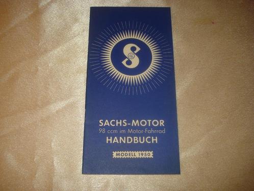 SACHS-MOTOR 98cc im Motor-Fahrrad Ancien Manuel d'Usage, Motoren, Handleidingen en Instructieboekjes, Overige merken, Ophalen of Verzenden