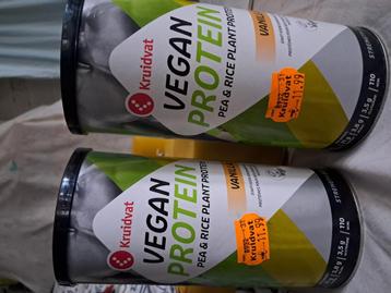 2 x Vegan plantaardige proteïnen. beschikbaar voor biedingen