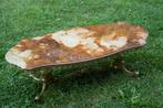 Barok tafel Onyx - goudkleurig, Antiek en Kunst, Ophalen of Verzenden