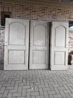 Massieve eiken deuren, Doe-het-zelf en Bouw, Deuren en Vliegenramen, Ophalen, Gebruikt