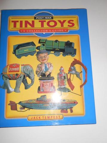 Boek antiek blikken speelgoed , hardcover papieren omslag beschikbaar voor biedingen