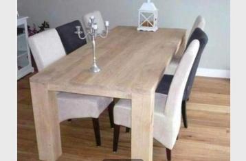 Steigerhout eettafels gratis levering  beschikbaar voor biedingen
