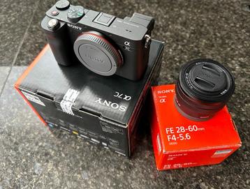 Sony A7C zwart + FE 28-60mm F/4-5.6 complete set beschikbaar voor biedingen