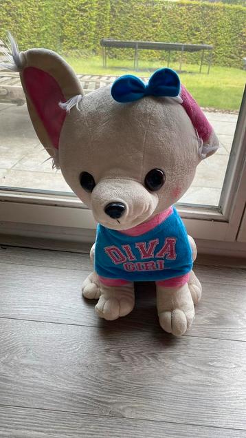 Knuffel hond van ongeveer 45cm groot  beschikbaar voor biedingen
