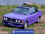 BMW E21 320i Bauer cabriolet | 1976 | Route 66 Auctions, Auto's, Zwart, Bedrijf, Handgeschakeld, Overige carrosserie