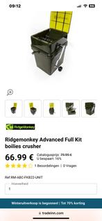 Ridgemonky set crunser dozen emmer deksel en stoel, Watersport en Boten, Ophalen, Zo goed als nieuw