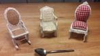 Lot de 3 chaises miniatures en bois (decoration), Enlèvement ou Envoi, Neuf