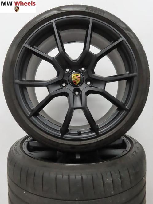 Porsche Taycan 21 inch velgen Origineel Spyder zomerbanden, Auto-onderdelen, Banden en Velgen, Banden en Velgen, Zomerbanden, 21 inch