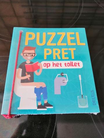 Boekje Puzzelpret op het toilet *nieuw* deltas