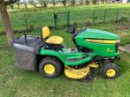 Zitmaaier John Deere X300R, Ophalen