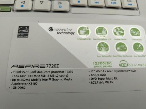 Acer aspire 7720Z, Computers en Software, Windows Laptops, Gebruikt, Ophalen