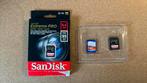 Carte mémoire SanDish extrême pro 64go, SanDisk, 64 GB, Zo goed als nieuw, Dashboardcamera