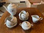 8 delig antiek koffieservies porselein, Antiek en Kunst, Antiek | Servies compleet, Ophalen