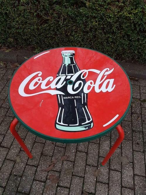 Vintage Coca Cola tafel in de "oude" kleuren, Collections, Marques & Objets publicitaires, Utilisé, Autres types, Enlèvement ou Envoi