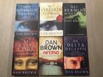 Dan Brown 6x zgan, Livres, Thrillers, Comme neuf, Dan Brown, Enlèvement ou Envoi