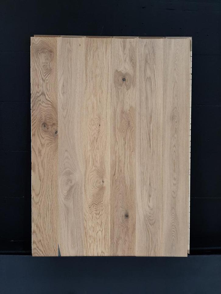 Eiken parket I mat vernis cream I Outletprijs I💥 €29,95, Doe-het-zelf en Bouw, Vloerdelen en Plavuizen, Nieuw, Parket, Hout, 50 tot 150 cm