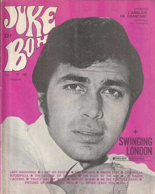 Tijdschriften - Jukebox FR 139 - 1/5/1968, Verzamelen, Muziek, Artiesten en Beroemdheden, Zo goed als nieuw, Boek, Tijdschrift of Artikel