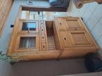Complete eetkamer landelijke stijl, Huis en Inrichting, Complete eetkamers, Ophalen, Gebruikt, Landelijk, 6 tot 8 stoelen