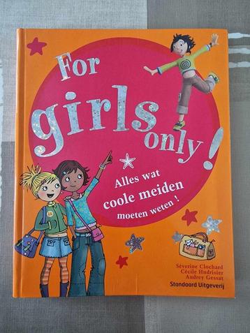 Boek "For girls only! Alles wat coole meiden moeten weten!"