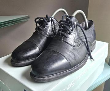 TBS ZWARTE SCHOENEN VOOR HEREN, maat 41, SICILE 4865 beschikbaar voor biedingen