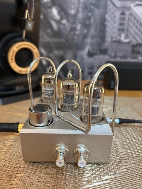BROCKSIEPER EARMAX SE hoofdtelefoon versterker zgan, Audio, Tv en Foto, Versterkers en Ontvangers, Zo goed als nieuw, Stereo, Minder dan 60 watt