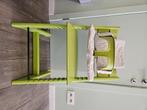Tripp trapp stokke kinderstoelset + kussen + veiligheidstuig, Kinderen en Baby's, Ophalen, Gebruikt, Meegroeistoel, Stoelverkleiner