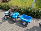 Speelgoed Traktor, Enfants & Bébés, Jouets | Extérieur | Go-cart & Cuistax, Enlèvement, Utilisé, Avec chariot ou remorque